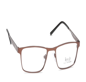 Image 2 of Brown Wayfarer Eyeglasses for Men from Titan Available at Titan Eye+