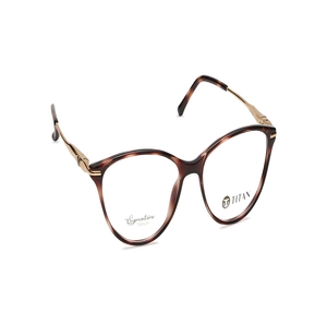 Image 2 of Brown CatEye Eyeglasses for Women from Titan Available at Titan Eye+