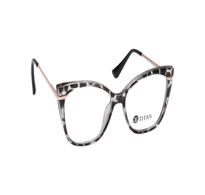 Image 2 of Black CatEye Eyeglasses for Women from Ace by Titan Available at Titan Eye+