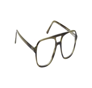 Image 2 of Olive Navigator Eyeglasses for Men from Titan Available at Titan Eye+