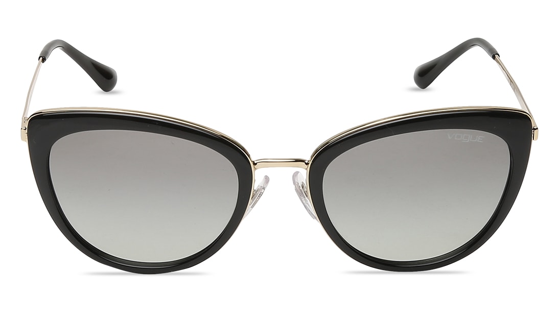 Image 1 of Grey CatEye Sunglasses for Women from Vogue Eyewear Available at Titan Eye+