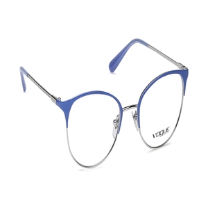 Image 2 of Blue CatEye Eyeglasses for Women from Vogue Eyewear Available at Titan Eye+