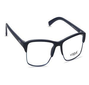 Image 2 of Blue Rectangle Eyeglasses for Women from Vogue Eyewear Available at Titan Eye+