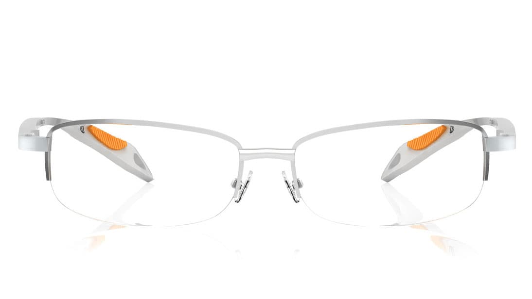Image 1 of Silver Rectangle Eyeglasses for Women from Titan Available at Titan Eye+
