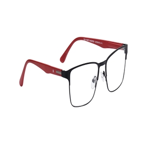 Image 2 of Black Rectangle Eyeglasses for Men from Titan Available at Titan Eye+