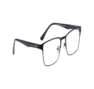 Image 2 of Black Rectangle Eyeglasses for Men from Titan Available at Titan Eye+