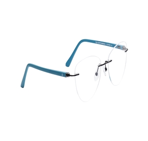 Image 2 of Black CatEye Eyeglasses for Women from Fastrack Available at Titan Eye+